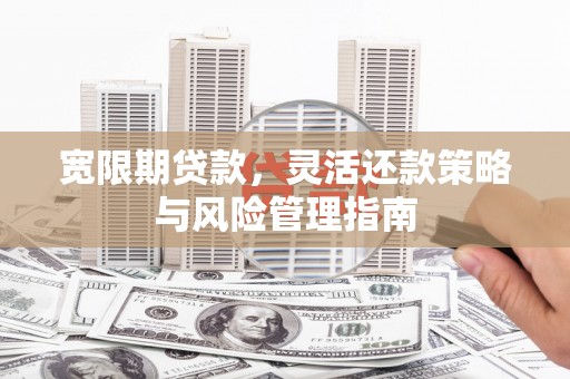 复兴宽限期贷款，灵活还款策略与风险管理指南