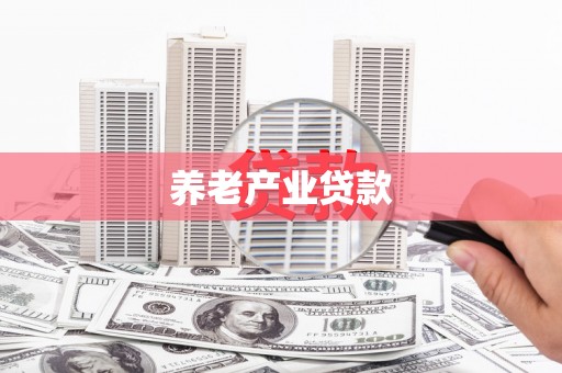 复兴养老产业贷款