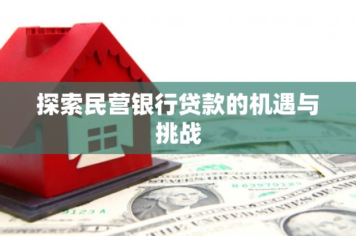 复兴探索民营银行贷款的机遇与挑战