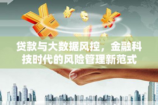 复兴贷款与大数据风控，金融科技时代的风险管理新范式