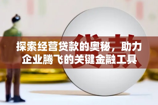 复兴探索经营贷款的奥秘，助力企业腾飞的关键金融工具