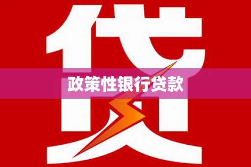 复兴政策性银行贷款