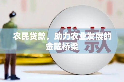 复兴农民贷款，助力农业发展的金融桥梁