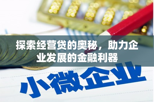 复兴探索经营贷的奥秘，助力企业发展的金融利器