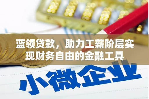 复兴蓝领贷款，助力工薪阶层实现财务自由的金融工具