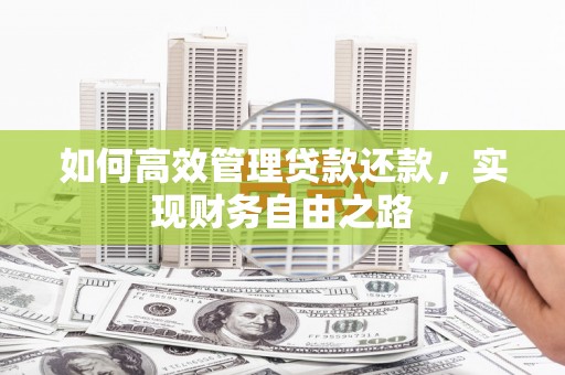 复兴如何高效管理贷款还款，实现财务自由之路