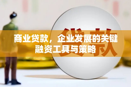 复兴商业贷款，企业发展的关键融资工具与策略