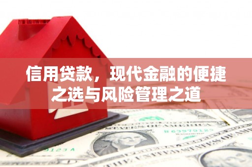 复兴信用贷款，现代金融的便捷之选与风险管理之道