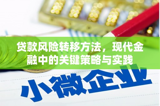 复兴贷款风险转移方法，现代金融中的关键策略与实践