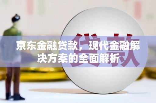 复兴京东金融贷款，现代金融解决方案的全面解析