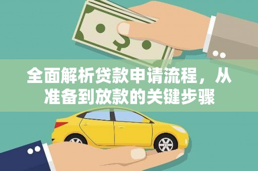 复兴全面解析贷款申请流程，从准备到放款的关键步骤