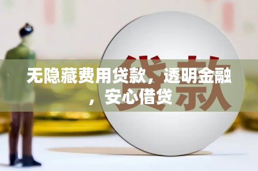 复兴无隐藏费用贷款，透明金融，安心借贷