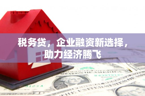 复兴税务贷，企业融资新选择，助力经济腾飞