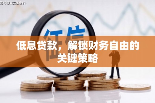 复兴低息贷款，解锁财务自由的关键策略