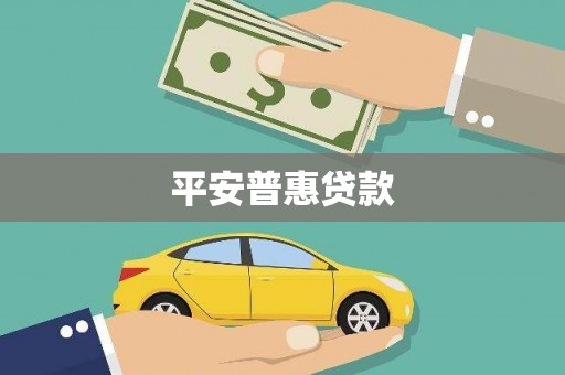 复兴平安普惠贷款