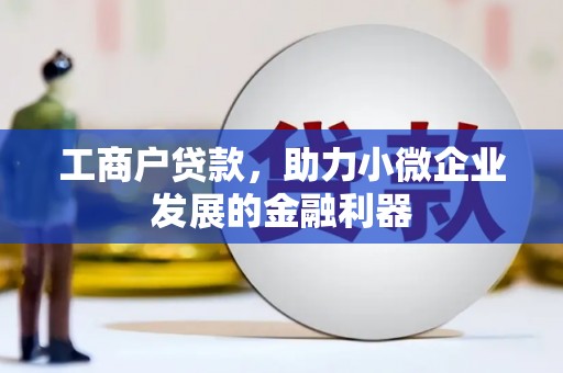 复兴工商户贷款，助力小微企业发展的金融利器