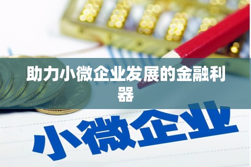 复兴助力小微企业发展的金融利器