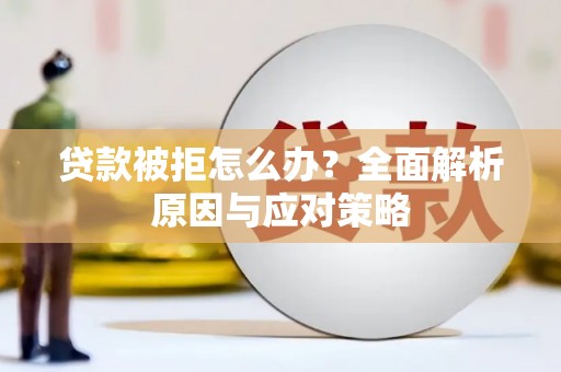 复兴贷款被拒怎么办？全面解析原因与应对策略