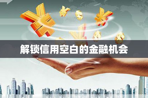 复兴解锁信用空白的金融机会