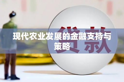 复兴现代农业发展的金融支持与策略