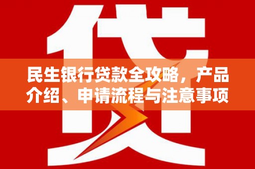 复兴民生银行贷款全攻略，产品介绍、申请流程与注意事项